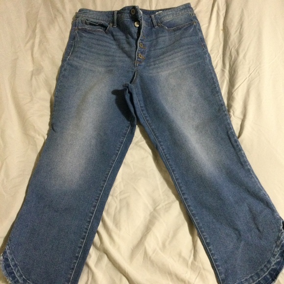 sofia by sofia vergara Denim - Button Up Curved Jeans